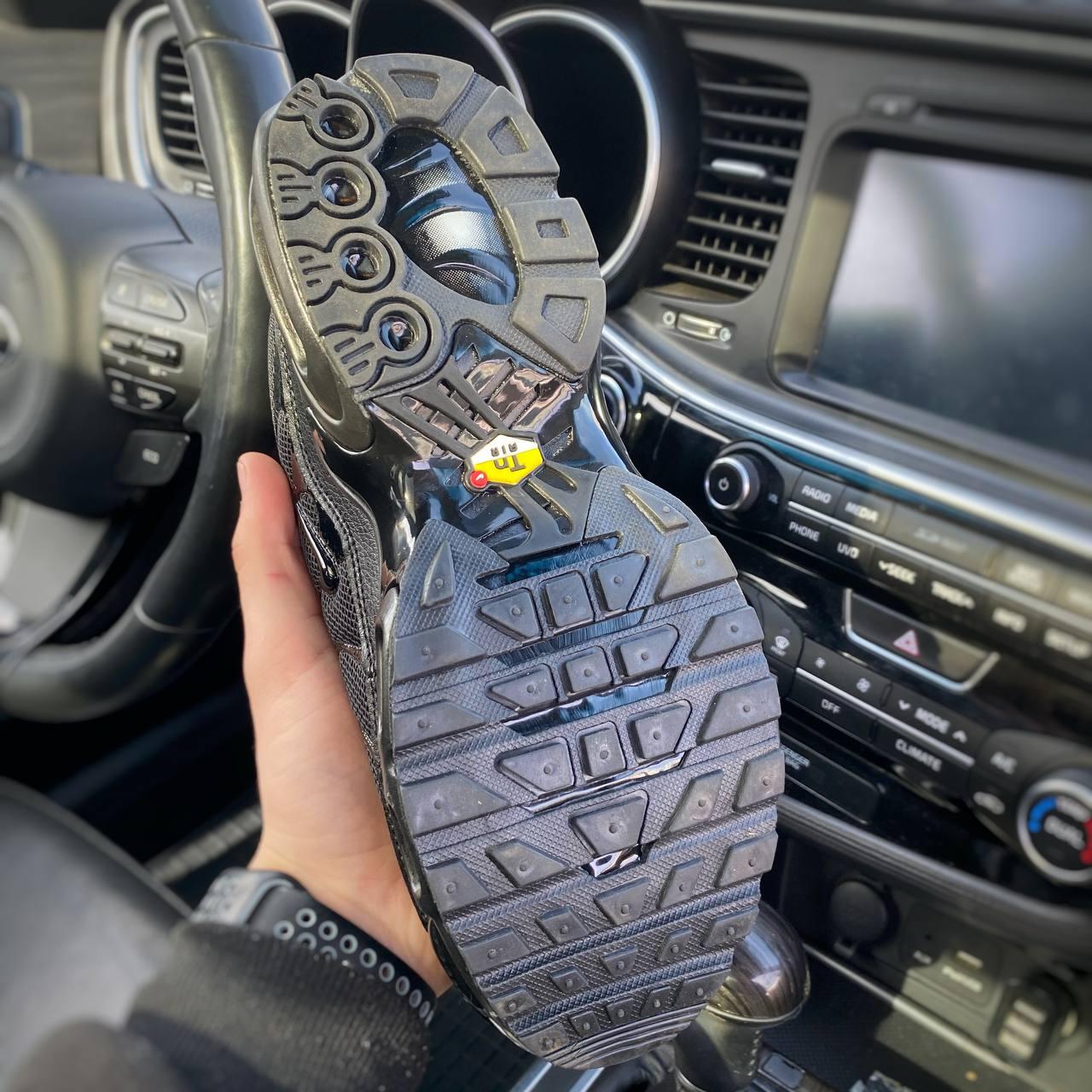 Чорні кросівки Nike TN premium black  41-45