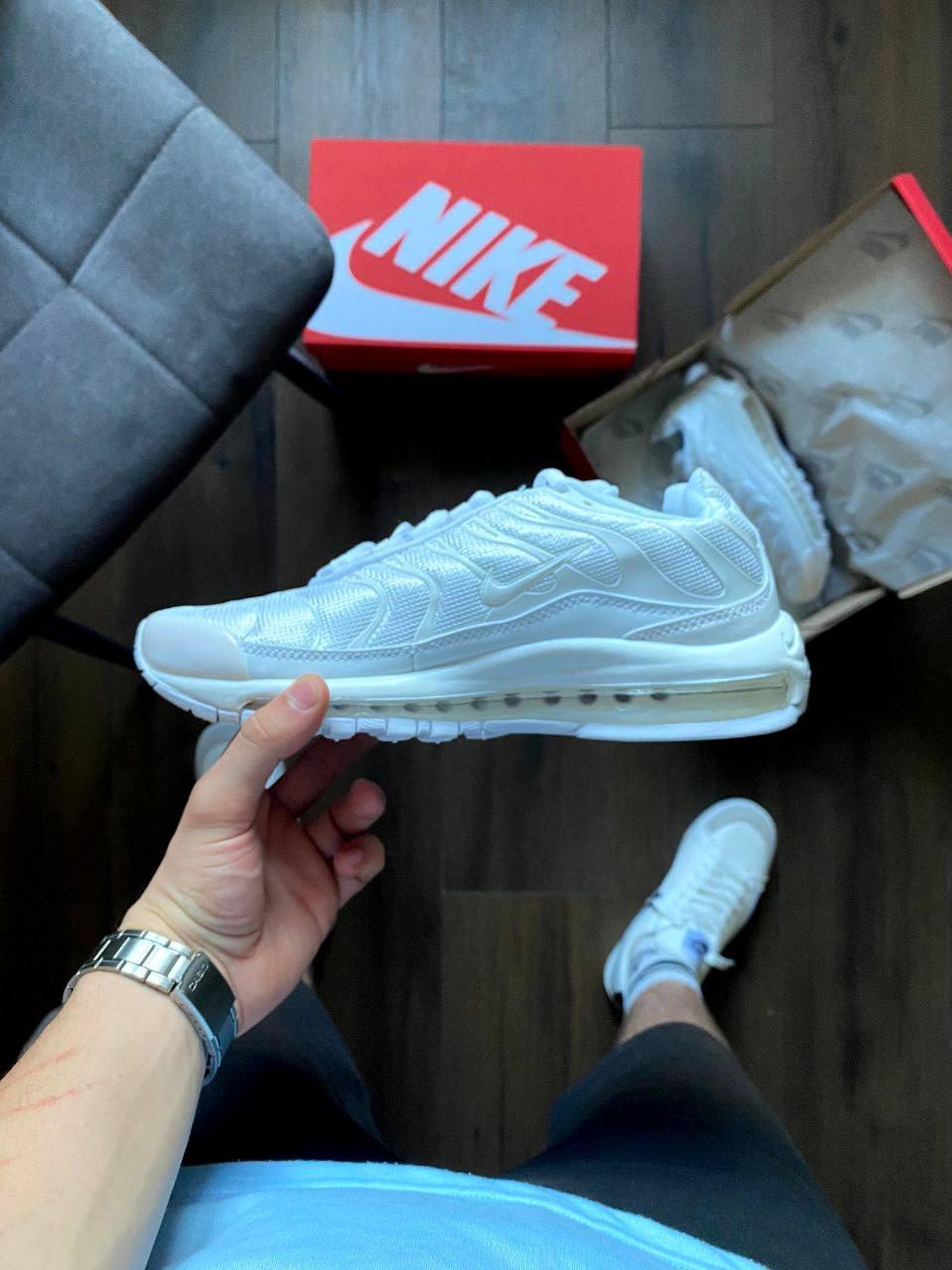 Стильні жіночі кросівки Nike Air Max 97 Plus White
