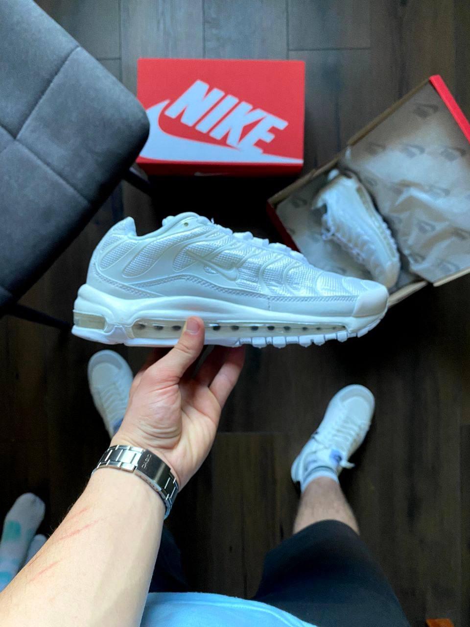 Стильні жіночі кросівки Nike Air Max 97 Plus White