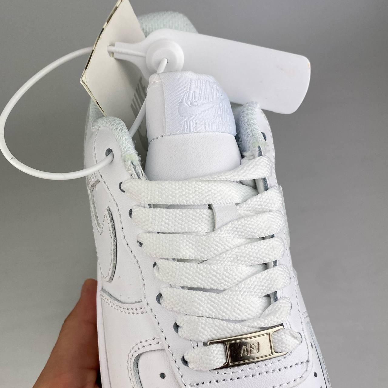 Жіночі білі кросівки Nike Air Force 1 36-41 ЗИМНІ УТЕПЛЕНІ