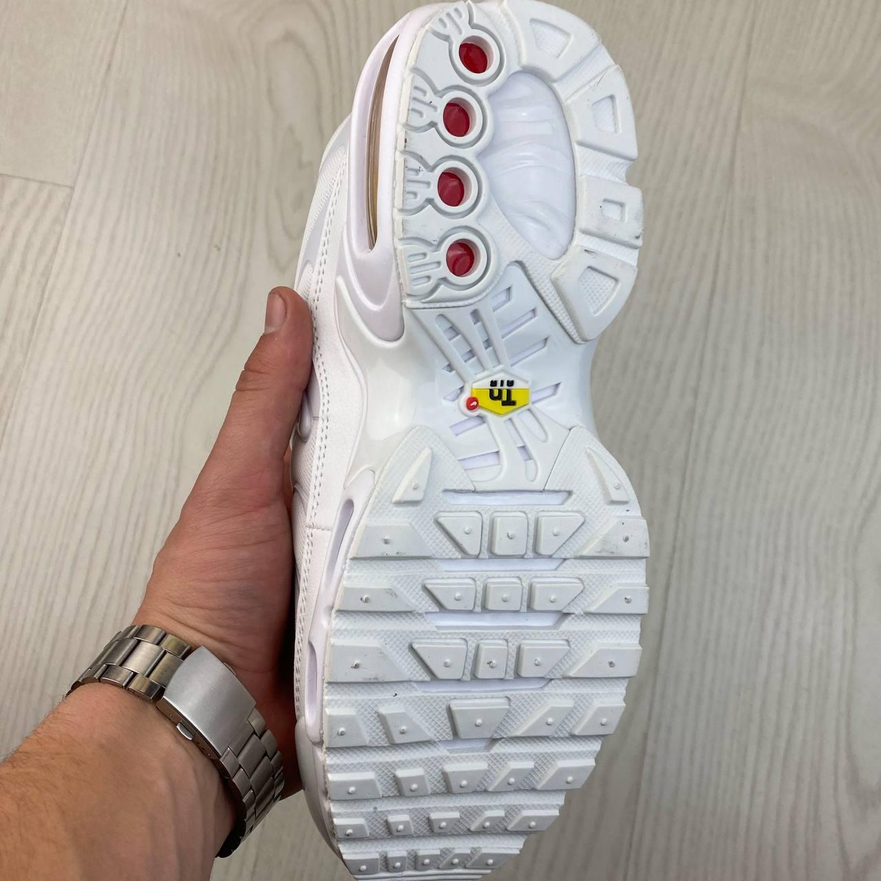 Жіночі білі спортивні кросівки Nike Air Max TN White PREMIUM 37-41