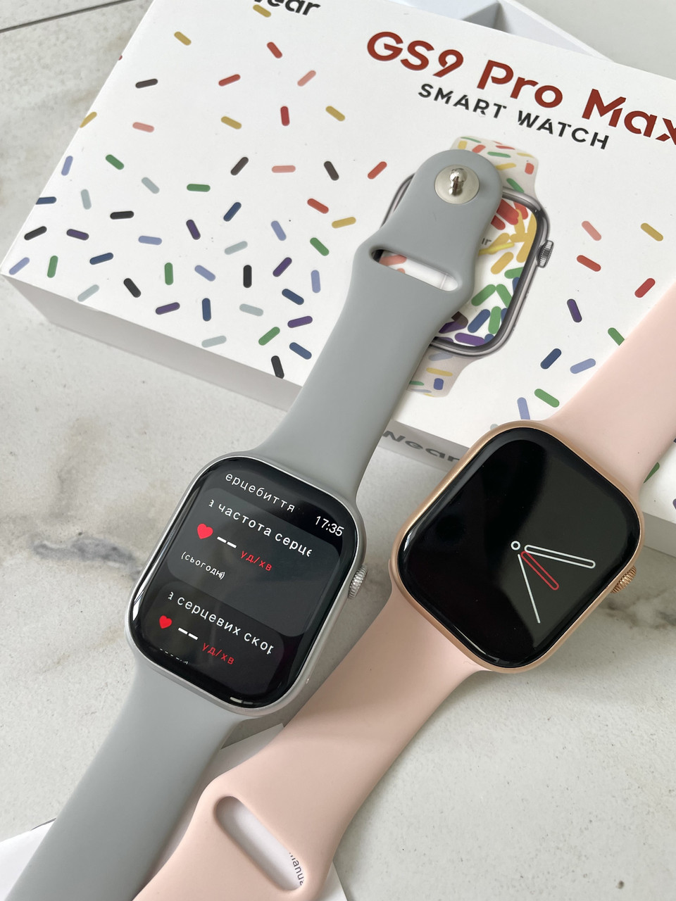 Смарт годинник GS9 Pro Max українською мовою з функцією виклику. Розмір 45mm