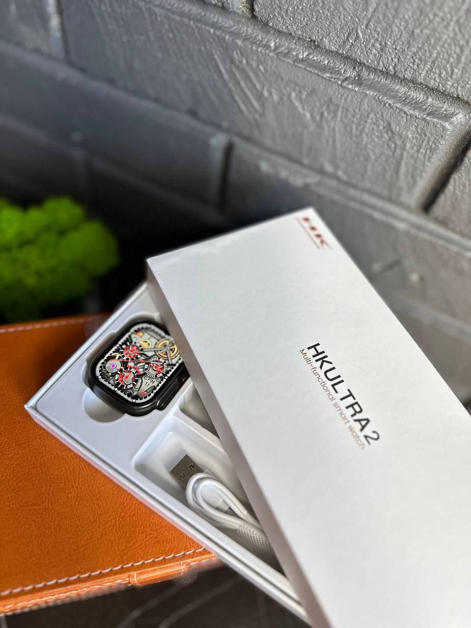 Топовий смарт годинник Smart Watch HK Ultra 2 49мм | Amoled | ChatGPT